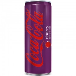 Coca cola cherry canette...