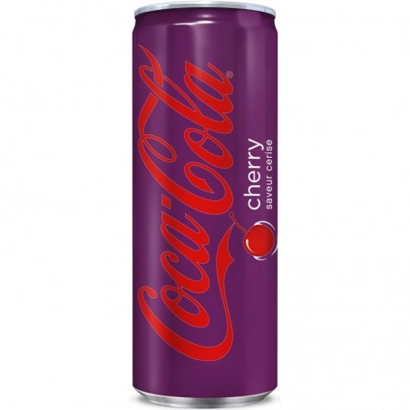 Coca cola cherry canette...