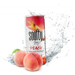 Soofty Pêche Canette 330 ml