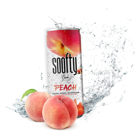 Soofty Pêche Canette 330 ml