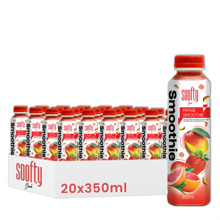 Soofty Smoothies Fraise 350 ml