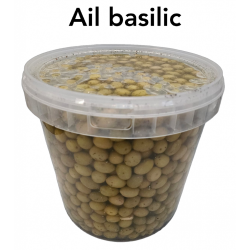 Olives Vertes Cassées Ail...