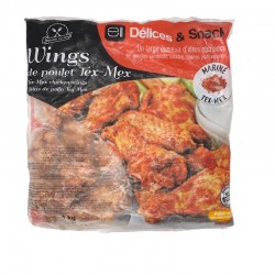 Wings Poulets Tex Mex 1 kg