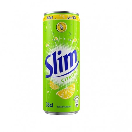 Soda Slim Citron Canette 250cl