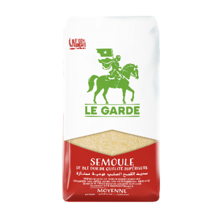 Semoule Le Garde Moyen 1 kg...