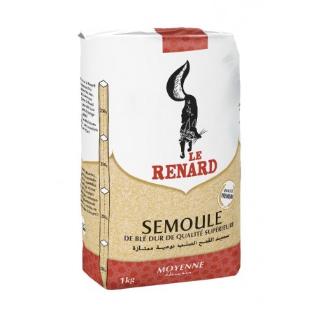 Semoule Le Renard Moyenne 1kg
