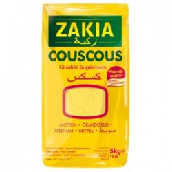 Couscous Zakia Moyen Extra 5kg