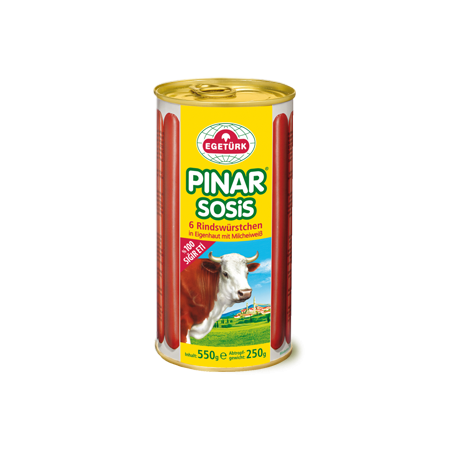 Egeturk Pinar Sosis 250 gr