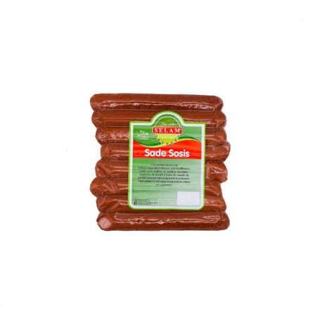Selam Sade Sosis Vakum 400 gr