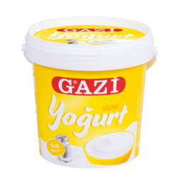 Gazi Yogurt Suzme 10%  1 kg...