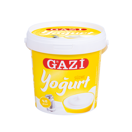 Gazi Yogurt Suzme 10%  1 kg...