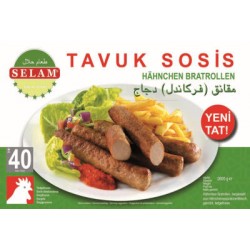 Selam Tavuk Sosis 40*2600...