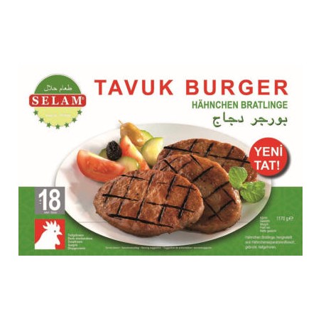 Selam Tavuk Burger 18* 1170...
