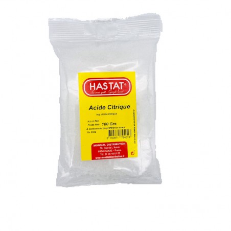 Hastat  Acide Citrique 100gr
