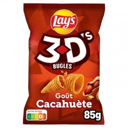 Lay's Chips 3D Cacahuète 80 gr