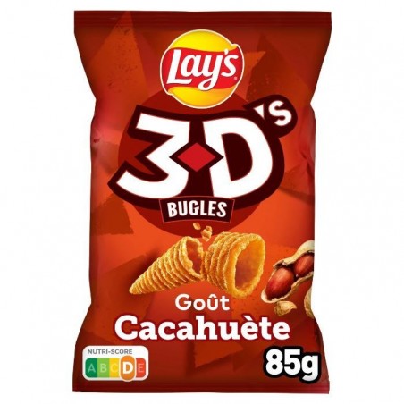 Lay's Chips 3D Cacahuète 80 gr