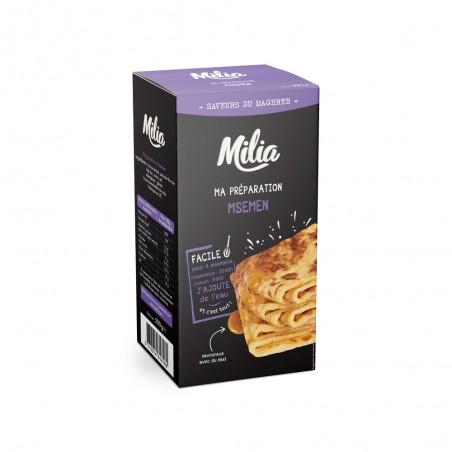 MILIA préparation Msemen 500G 